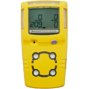 ITSPWR Bundle Containing: BW Technologies MCXL-XWHM-Y – 4 Gas Detector, O2, CO, H2S, LEL, Portable, Long Runtime, IP68, and ITSPWR Carrying Case