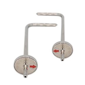 Static Pressure Probes with Magnetic Flange use for Fieldpiece JL3KM2, SDMN5，SDMN6，ADMN2,HVAC Pitot Static Tube Fit for Many Dual Port Manometer