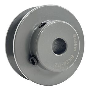 BK24-1/2 V Belt Pulley 1/2 inch bore 2.55" OD,V-Belt Sheave Cast Iron for A AX B BX 4L 5L V-Belts,BK2412 Pulley