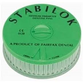 Fairfax FF-60052 Stabilok Pin, Stainless Steel, Shape, Green
