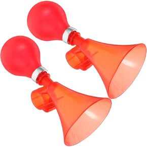 Garneck 2pcs Bicycle Horn Small Air Horn Mini Brass Bike Bell Bicycles Horn Kids Bike Horn Bike Accessories for