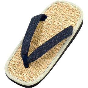 Japanese zouri sandals mushiro navy setta zori flip-flops costume house yard kendo [Made in Japan]