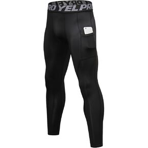 SPVISE Compression Pants Men Leggings for Sports Gym Cool Dry Athletic Tights Base Layer for Running Football Basketball Yoga