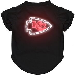 Littlearth NFL Unisex-Adult NFL Neon Pet T-Shirt