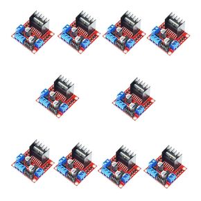 10pcs L298N L298 Module Motor Drive Controller Board Module Dual H Bridge DC Stepper