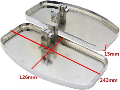 أوتاد قدم ألواح أرضية جديدة متوافقة مع/استبدال لهوندا شادو سبيريت VT750 فانتوم VT750 (راكب) in Kuwait
