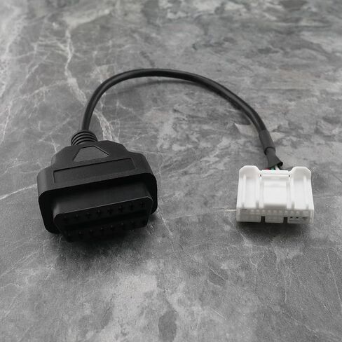 eMagTech 12 Pin Car OBD2 Connection Cable OBD2 Diagnostic Instrument Connection Cable OBD2 Connector Harness OBD2 Adapter Cable Compatible with Tesla Model X Model S in Saudi Arabia
