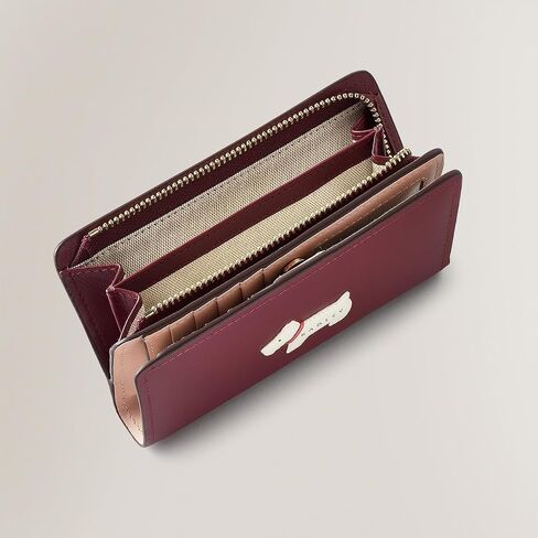 RADLEY London - محفظة جلدية متوسطة الحجم ثنائية الطي - حامل بطاقات متعددة مع جيب بسحاب - محفظة نحيفة للنساء (أسود) in Saudi Arabia