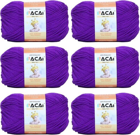 Soft Baby Yarn for Knitting100% Acrylic, 50 oz 110 Yards per Ball, Perfect for Baby Soft Knitting Projects (3, Hunter Green) in Saudi Arabia