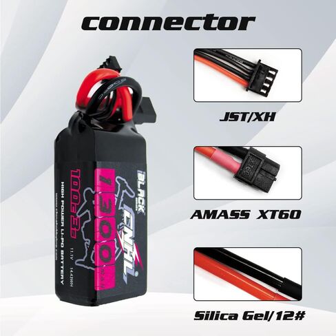 CNHL 7.4V Lipo Battery 1500mAh 2s lipo battery 100C with XT60 Plug for Vortex LRC Freestyle V1 RC Boat Heli Airplane UAV Drone FPV RC Car (2 Packs) in Saudi Arabia