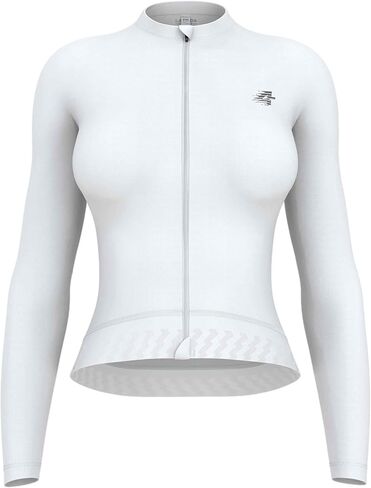 Women's Summer Cycling Sweatshirt Sun Protection LONG sleeved Cycling Sweatshirt Breathable Cycling Top (US, Alpha, Large, Regular, Regular, white) in Kuwait