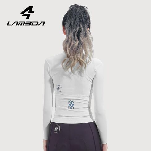 Women's Summer Cycling Sweatshirt Sun Protection LONG sleeved Cycling Sweatshirt Breathable Cycling Top (US, Alpha, Large, Regular, Regular, white) in Kuwait