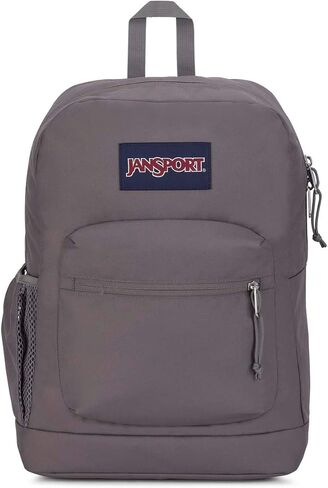 حقيبة ظهر JanSport Cross Town Plus - حجرة رئيسية كبيرة، جيب جانبي لزجاجة المياه، حقيبة كمبيوتر محمول مبطنة مقاس 15 بوصة - كحلي in Saudi Arabia