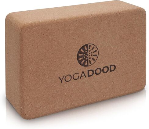 Premium Cork Yoga Block 2 pack - Ideal for Yoga Enthusiasts, 2 cork yoga blocks with grip strength, Perfect for Yoga Mat Use in Saudi Arabia