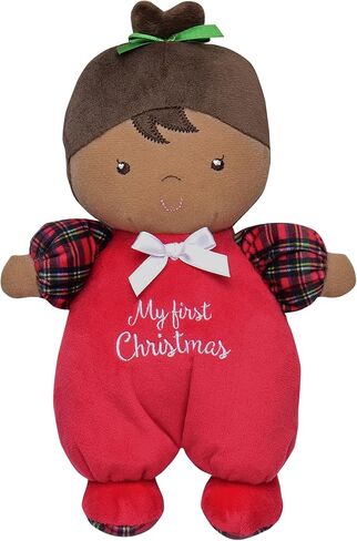 Plush Baby Doll with My First Christmas Embroidery, Julie (Red, 9 inch) in Saudi Arabia