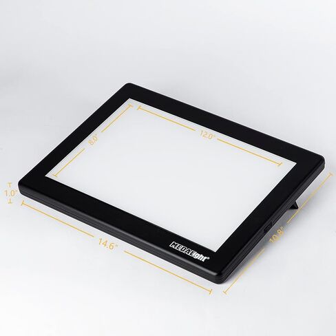 Medalight LP-400N 12"x8"Inches Ultra-Thin LED Light Box for Negatives, Slides & Film | Illuminated Board Panel & LED Light Pad for Viewing & Scanning Photos, Tattoo Drawing, Artist Sketching in Saudi Arabia