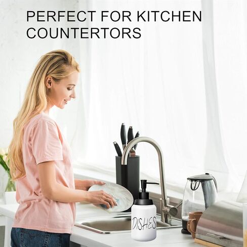 6-Pack Soap Dispenser Wall Mount 1000ml (33.8oz) –Commercial Heavy-Duty Plastic Liquid Dispenser for Soap,Shampoo, Hand Sanitizer– Manual Pump for Bathroom, Kitchen, Restaurant,Hotel (1000ml) in Saudi Arabia