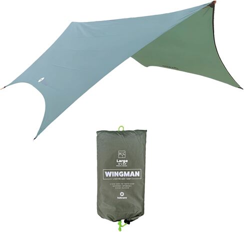 Hotcore Wingman Waterproof Camping Tarp, Lightweight with 2000mm Waterproof Coatin (Large 12' x 9.5') in Saudi Arabia
