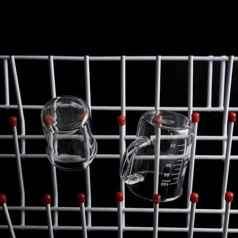 رف تجفيف المختبر 55 أوتاد رف الأواني الزجاجية للمختبر رف تجفيف الأواني الزجاجية بسلك فولاذي رف تجفيف الأنبوب القائم بذاته لأدوات المختبر المدرسية (55 أوتاد) in Kuwait