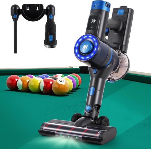 منظف ​​قماش طاولة البلياردو من نيوهاي، مكنسة كهربائية لطاولة البلياردو بقدرة 26 كيلو باسكال، آلة تنظيف قماش البلياردو اللاسلكية من الليثيوم بقدرة 250 وات لقاعات البلياردو in Kuwait