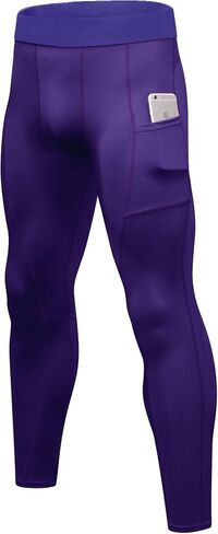 SPVISE Compression Pants Men Leggings for Sports Gym Cool Dry Athletic Tights Base Layer for Running Football Basketball Yoga in Saudi Arabia