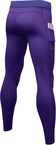 SPVISE Compression Pants Men Leggings for Sports Gym Cool Dry Athletic Tights Base Layer for Running Football Basketball Yoga in Saudi Arabia