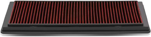 DNA Motoring AFPN-023-RD Clean Air Washable Drop In Panel Air Filter Enhance Engine Performance Power & Acceleration Improve [Compatible with 05-17 Subaru Legacy Outback WRX/STI] in Saudi Arabia