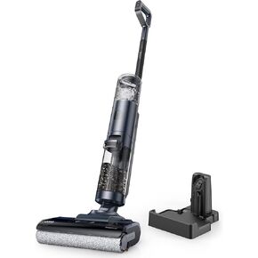 JONR ED12 PRO Wet Dry Vacuum Cleaner, Vacuum Mop All-in-One with Hot Air Drying Self-Cleaning, Double-Sided Edge Cleaning, LED Display, Voice Prompt Design