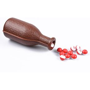 Kelly Pool Shaker Bottle with 16 Numbered Marbles Tally Peas/Balls