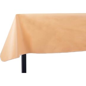 Yourtablecloth Heavy Duty Vinyl Rectangle or Square Tablecloth – 6 Gauge Heavy Duty Tablecloth – Flannel Backed – Wipeable Tablecloth with Vivid Colors & Many Sizes 52 x 108 Royal Blue