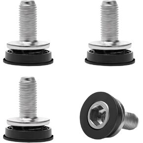 Bike Hex Crank Arm Fixing Bolts, Crank Arm Bolt 8mm, Bike Crank Bolts, Bicycle Crank Screw, Bike Crankset Bolt, Bicycle Bottom Bracket Axle Bolts for Bicycle Square Hole M8