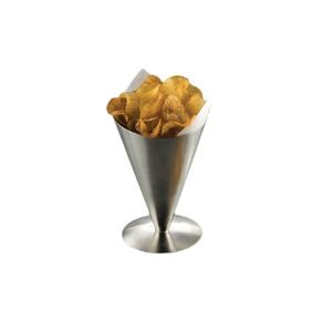 American Metalcraft SSFC7 Fry Baskets and Cones, 4.75" Length x 4.5" Width, Silver