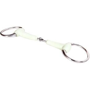 5 Inch All Purpose Ring Snaffle Bit,Horse Bits Horse Mouth King Dee Shaped Mullen Mouth