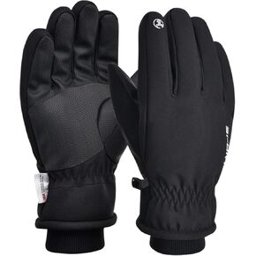 Winter Gloves Women Men Ski Snow Gloves Liner Thermal Warm Touch Screen, Suit for Running, Cycling, Biking, Hiking, Driving, Walking, Typing, Freezer Work, Sports