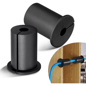 Cable Split Bushing Wall Grommet for Starlink Dishy/Ethernet Cat 6 7 8 PC Cables - for 1 inch Wall Hole Wire Routing Kit - Feed-Through Cable Bushings for Starlink Mounting - 5Pack