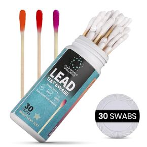 Lead Test Kit, 30 Units, Lead Paint Test Kit, Lead Test Swabs for Instant Lead Detection – Home Use on All Surfaces: Painted, Dishes, Toys, Jewelry, Metal, Ceramics, Wood.
