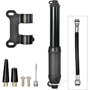 Portable Inflator Pump Small Pocket Manual Schrader Presta Valve Backetball Road Mountain Bike Repair Accessories Gifts Bicycle Enthusiasts