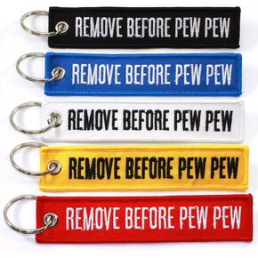Rotary13B1 Remove Before PEW PEW - 5 Pack Key Chains