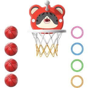 Bennol Touch High Jump Basketball Hoop ألعاب داخلية هدايا لعمر 2 3 4 5 6 سنوات من الأولاد الصغار، ألعاب كرة السلة للأطفال الصغار الأولاد الذين تتراوح أعمارهم بين 1-3 2-4 3-5، ألعاب الصبي 2 3 4 5 سنوات من العمر هدايا عيد ميلاد للأولاد