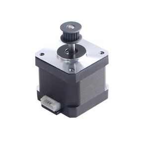 FYSETC 3D Printer Accessories - Crealty K1 Z Motor Replacement: K1C Nema 17 Stepping Motor 42-40mm Body 1.8 Stepper Angle 1.0A 2 Phase with 2GT Synchronous Belt Wheel Pulley for Z Axis Part