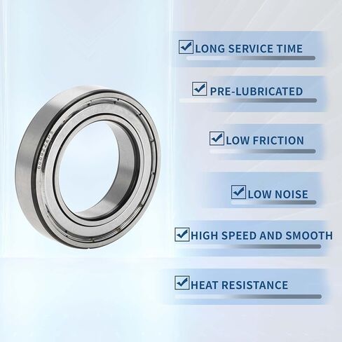 ACROPIX 6009ZZ الكرات الأخدود العميق محامل مشحم P5 45X75X16mm الفضة لهجة 1 قطعة ختم معدني مزدوج سيارة سكوتر عجلة التزلج العالمي in Saudi Arabia