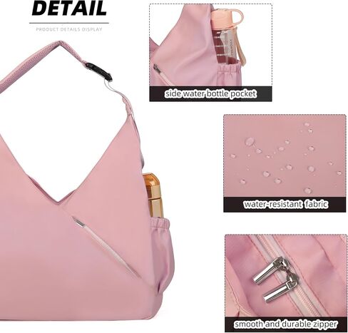 Large Yoga Gym Bag for Women Sport Duffel Bag with Hide Yoga Mat Holder and Shoe Compartment Travel Tote Bag with Wet Pocket in Saudi Arabia