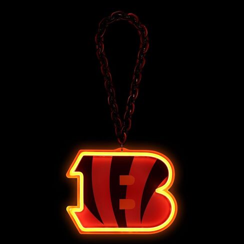 FOCO NFL للجنسين الكبار NFL Team Big Logo Neon Fan Light Up Chains in Saudi Arabia