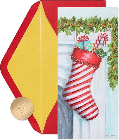 Papyrus Boxed Christmas Cards with Envelopes, Best Wishes, Forest (16-Count) in Kuwait