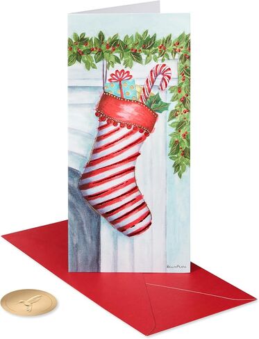 Papyrus Boxed Christmas Cards with Envelopes, Best Wishes, Forest (16-Count) in Kuwait