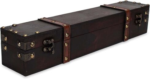 Witch Wizard Handcrafted Wood Magic Wand Box, 18 inch, Midnight Black in Kuwait