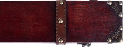 Witch Wizard Handcrafted Wood Magic Wand Box, 18 inch, Midnight Black in Kuwait