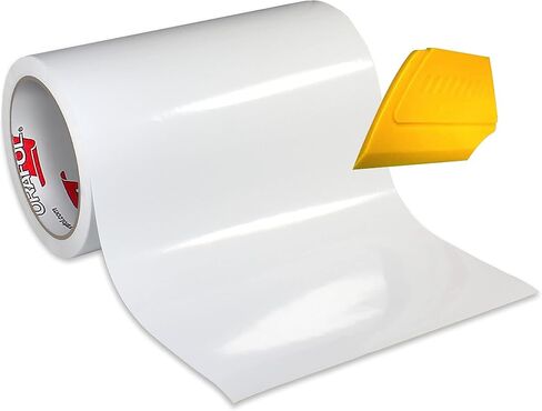 VViViD ORACAL 651 12x 20ft Gloss Vinyl Choose Color Solvent-Based Adhesive-Backed Calendared Wrap Decals (Black) w/Yellow Detailer in Saudi Arabia