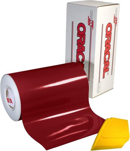 VViViD ORACAL 651 12x 20ft Gloss Vinyl Choose Color Solvent-Based Adhesive-Backed Calendared Wrap Decals (Black) w/Yellow Detailer in Saudi Arabia