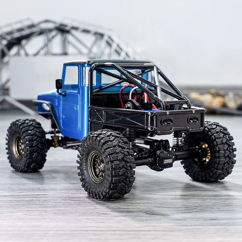 INJORA 87g IR40 Truck Body Shell with Tube Cage for 1/18 TRX4M Defender Bronco(Sandy Taupe) in Saudi Arabia